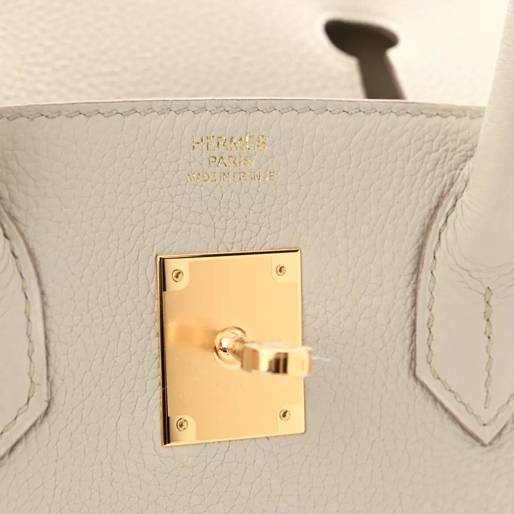 Lushentic Bags Birkin 30 Beton Togo Leather Gold Hardware - Image 2