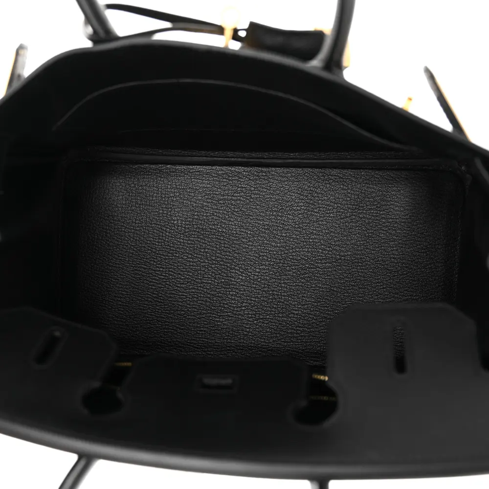 Lushentic Quality Bags Birkin 30 Black Epsom Leather Gold Hardware - Image 7