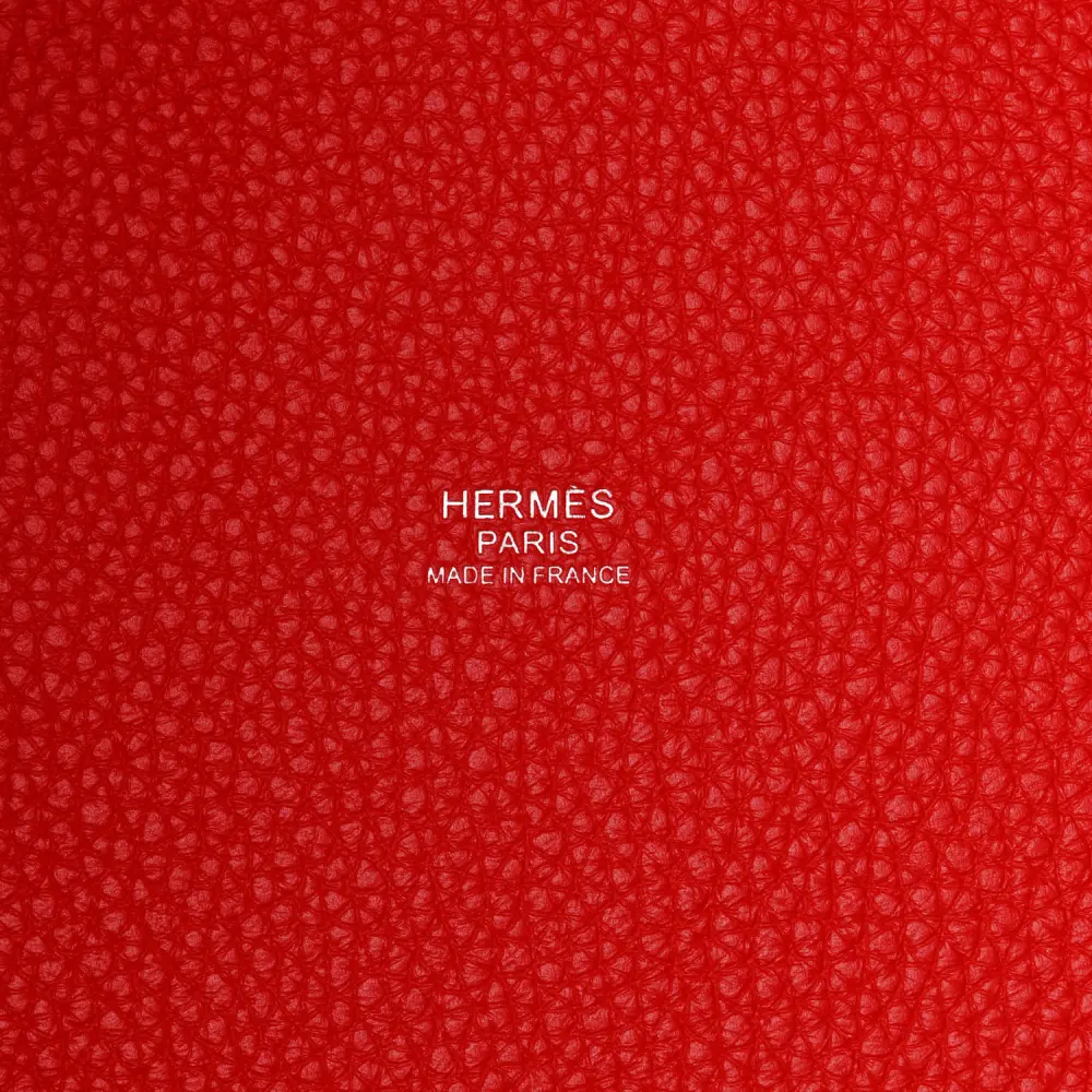 Lushentic Hermès Casaque Picotin Lock 22 MM Rose Extrême / Rose Mexico / Rouge de Coeur Taurillon Clemence Leather Palladium Silver Hardware - Image 2