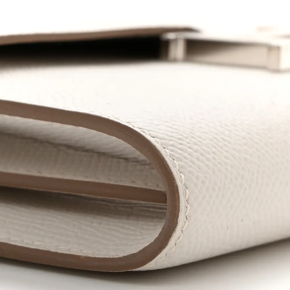 Lushentic Grade Bag Constance Long Wallet Gris Pale Epsom Leather - Image 4