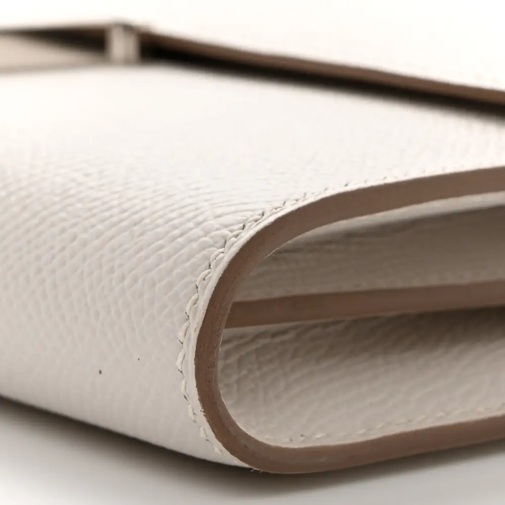 Lushentic Grade Bag Constance Long Wallet Gris Pale Epsom Leather - Image 5