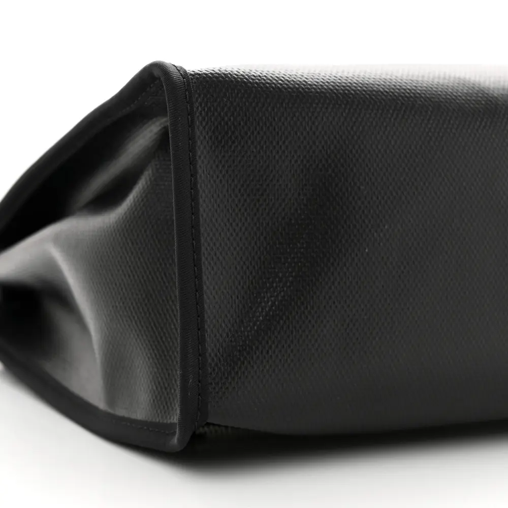 Lushentic Class Herbag Zip PM 31 Black Ecru Toile H Vache Hunter Leather Palladium Hardware - Image 5