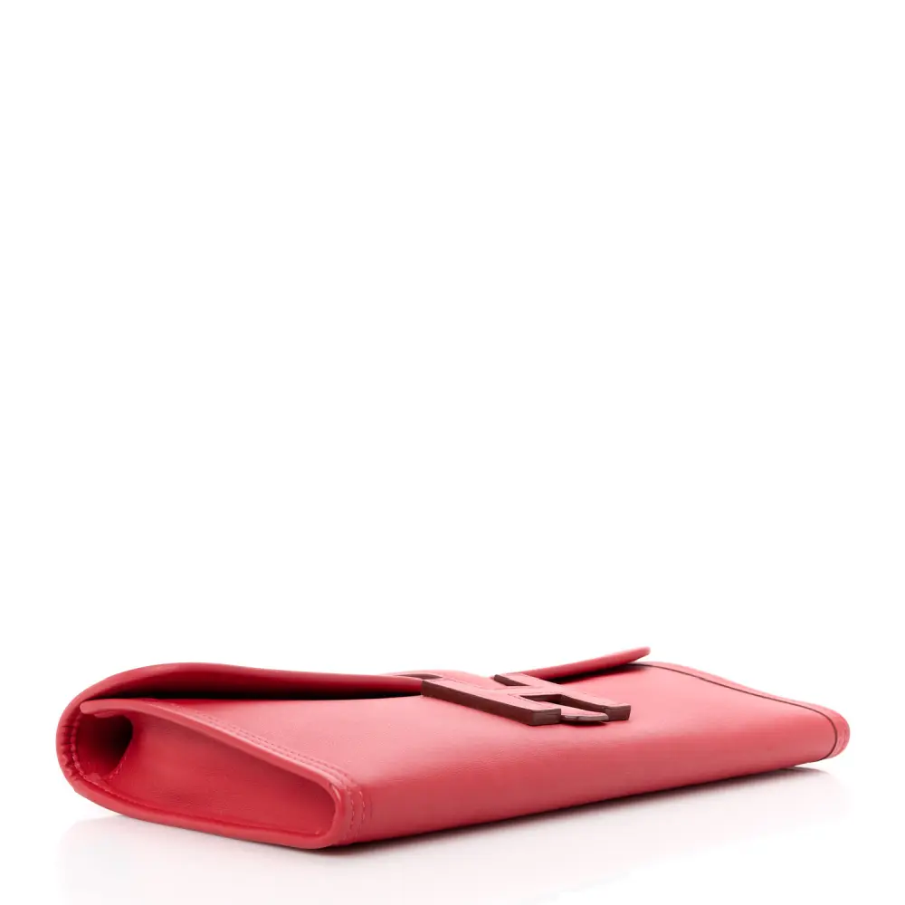 Lushentic Bags Review: Jige Elan 29 Clutch Rouge Tomate Swift Leather - Image 6