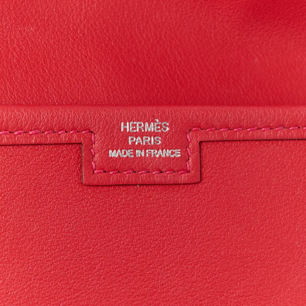 Lushentic Bags Review: Jige Elan 29 Clutch Rouge Tomate Swift Leather - Image 2