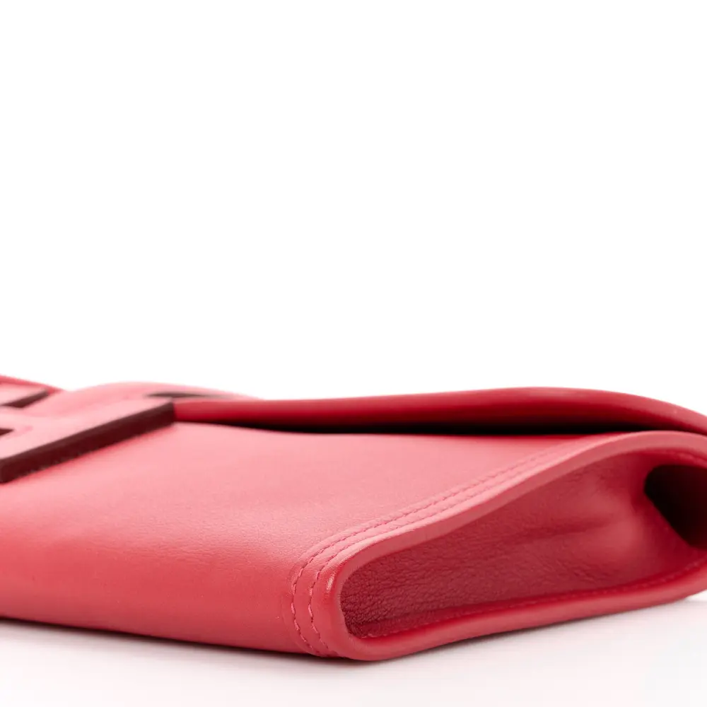 Lushentic Bags Review: Jige Elan 29 Clutch Rouge Tomate Swift Leather - Image 5