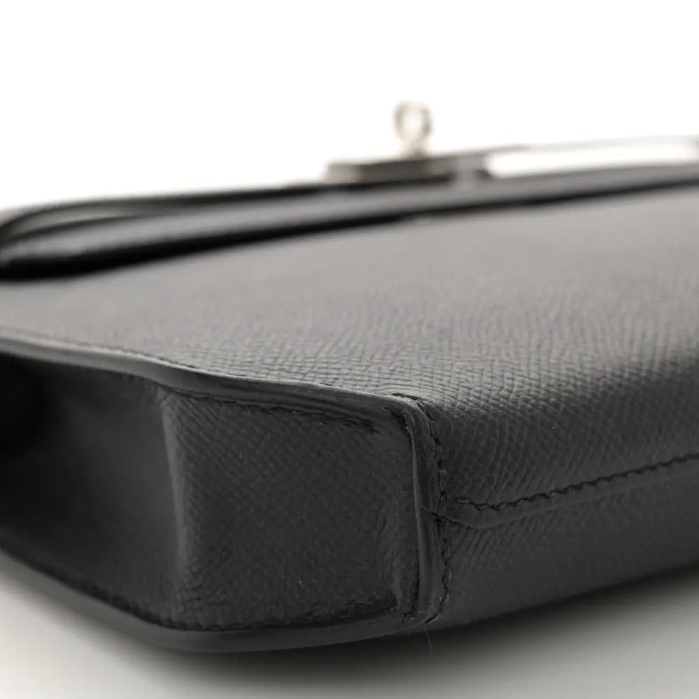 Lushentic Replica Handbags Kelly Depeches 25 Black Leather - Image 4