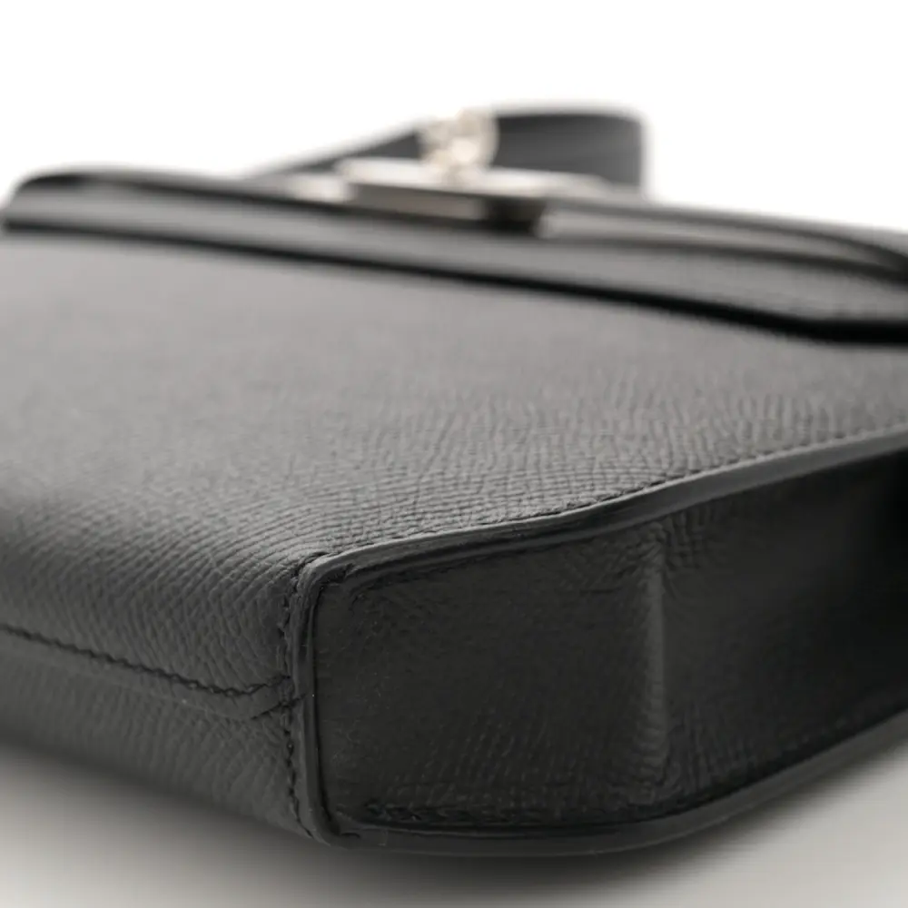 Lushentic Replica Handbags Kelly Depeches 25 Black Leather - Image 5