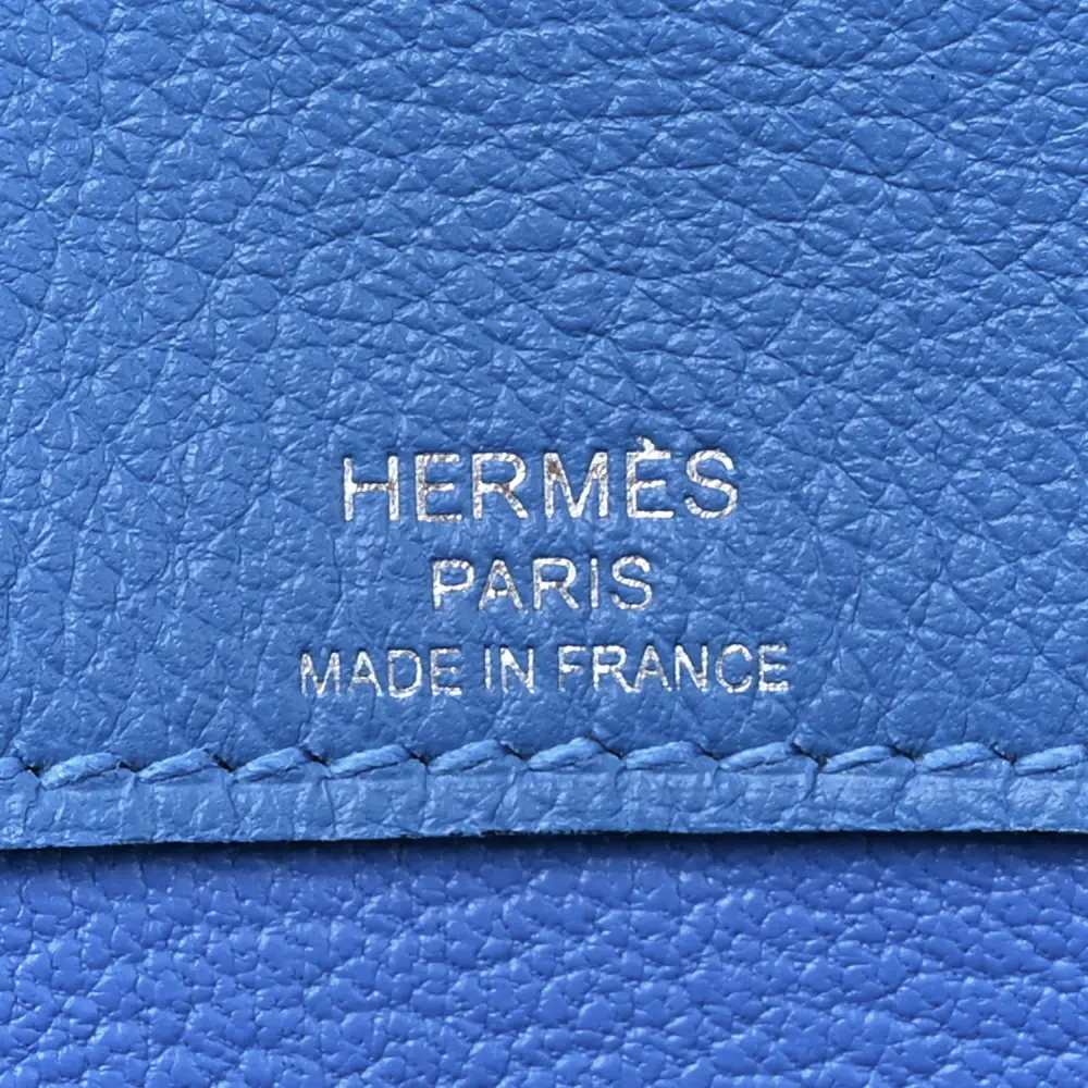 Lushentic Kelly 25 Pouch in Evergran Leather with Palladium Hardware - Image 2