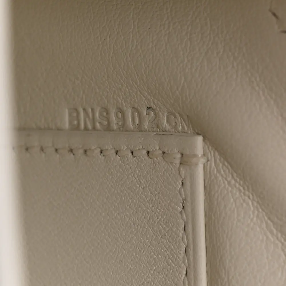 Lushentic Grade Replica Bags Kelly Pochette Clutch White Swift Leather - Image 8