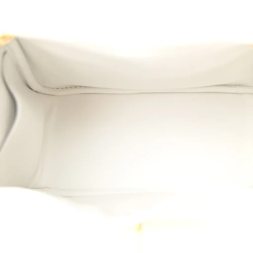 Lushentic Replicas Mini Lindy 20 – White Taurillon Clemence Leather - Image 7
