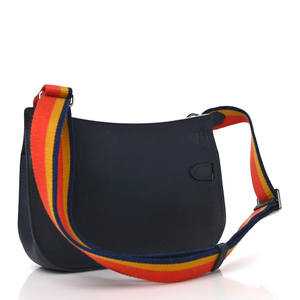 Lushentic Designer Bags Mini Zigzag Jypsiere in Dark Irish Swift Leather - Image 3