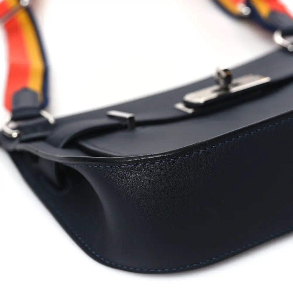 Lushentic Designer Bags Mini Zigzag Jypsiere in Dark Irish Swift Leather - Image 4