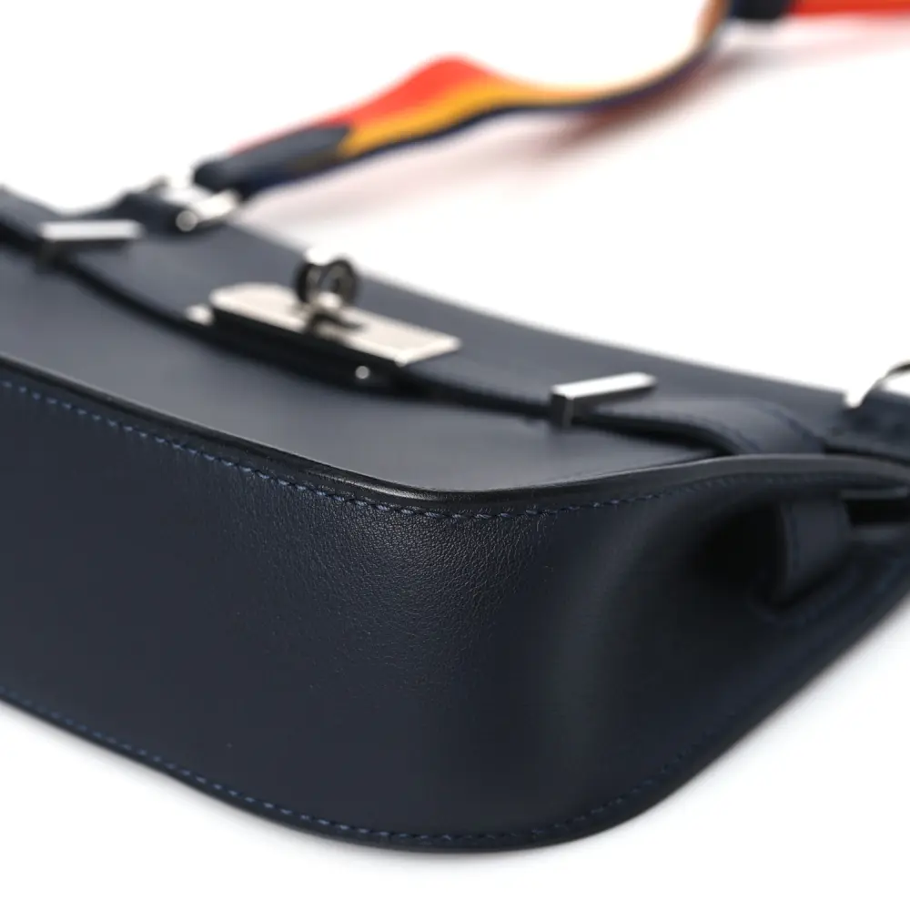 Lushentic Designer Bags Mini Zigzag Jypsiere in Dark Irish Swift Leather - Image 5