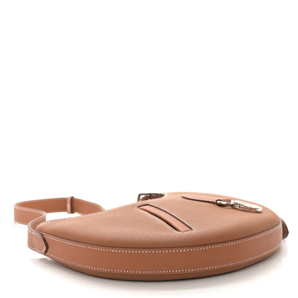 Lushentic Replica Handbags Ptit Arcon Brown Togo Swift Leather Silver Hardware . - Image 6