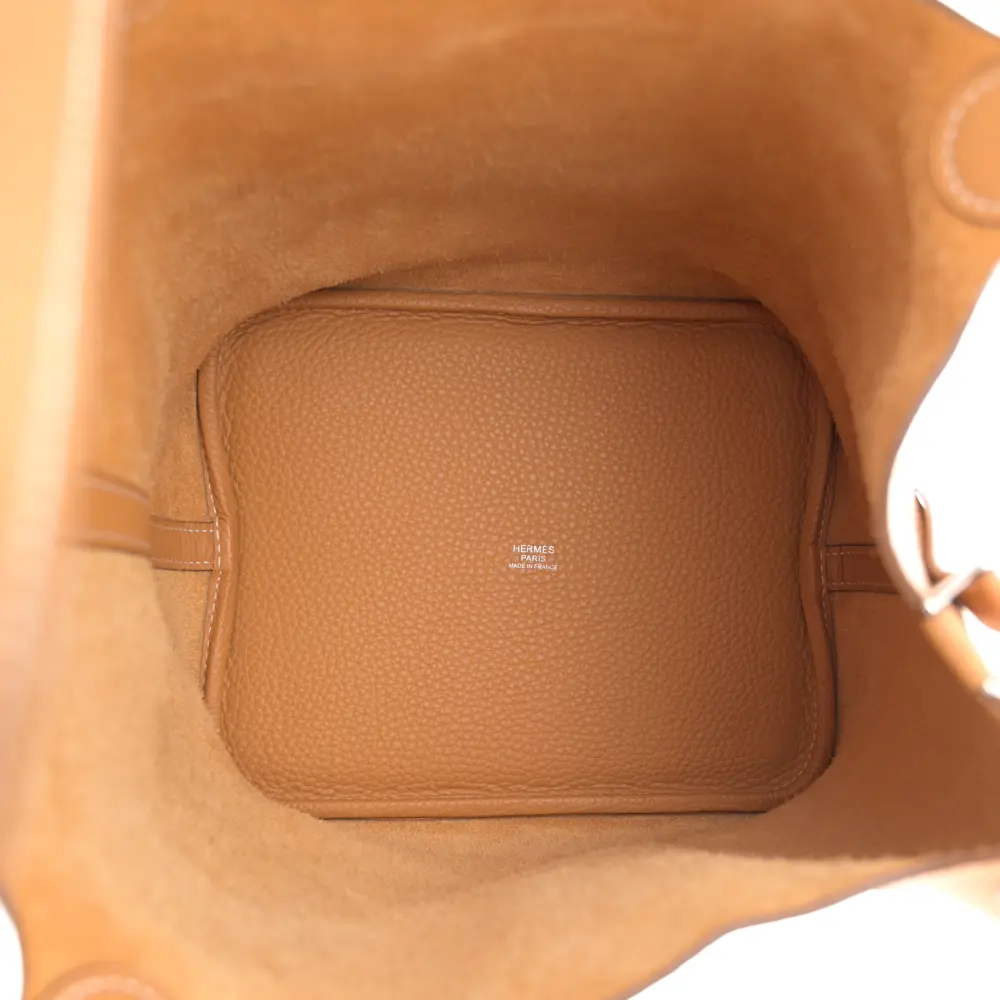 Lushentic Quality Handbags - Picotin Lock 18 PM in Natural Sable - Image 7