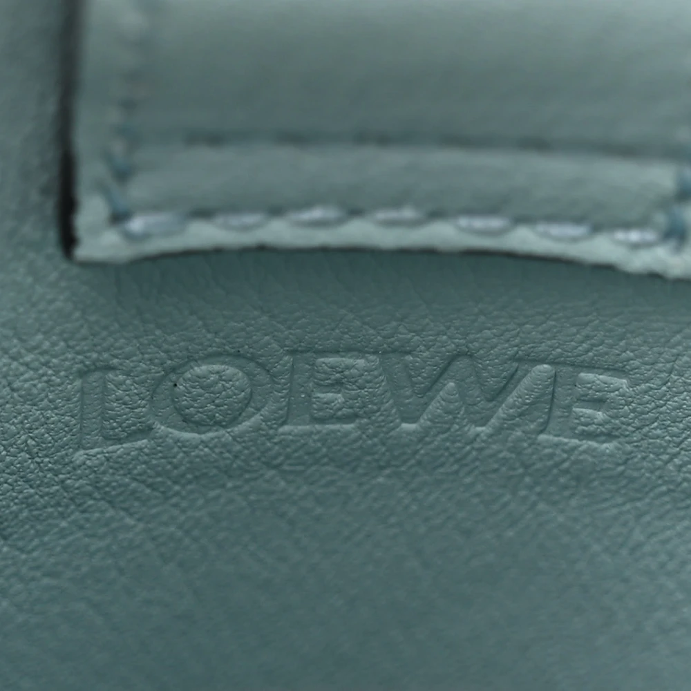 Lushentic Small Dusty Blue Elephant Pouch – Quality Calfskin Crossbody Bag - Image 2