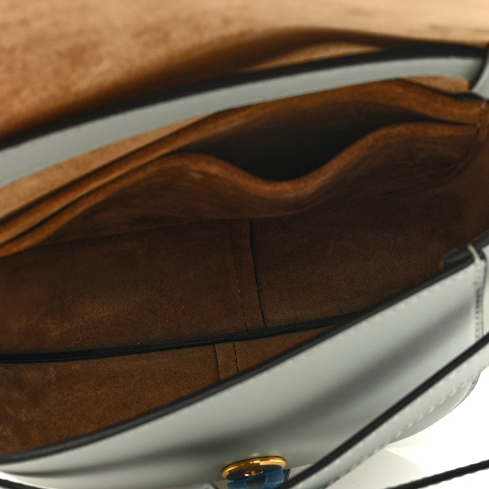 Lushentic Designer Gate Dual Bag - Mini Ash Grey Jacquard Leather - Image 7