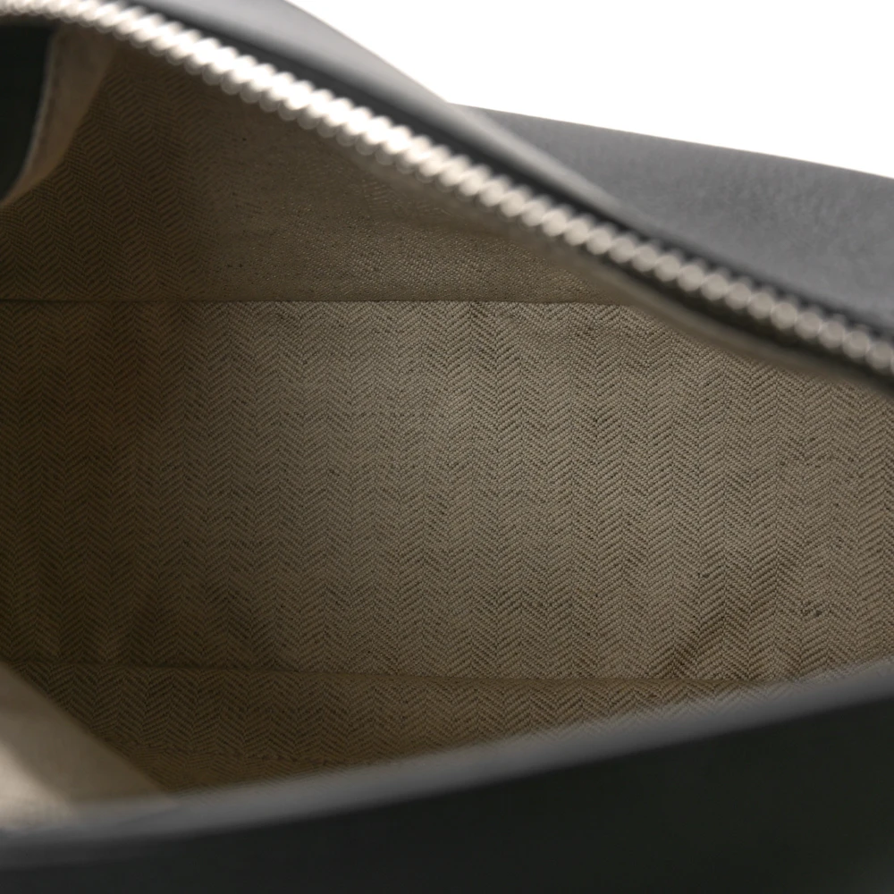 Lushentic Handbags Puzzle Bag: Small Black Calfskin Leather - Image 7