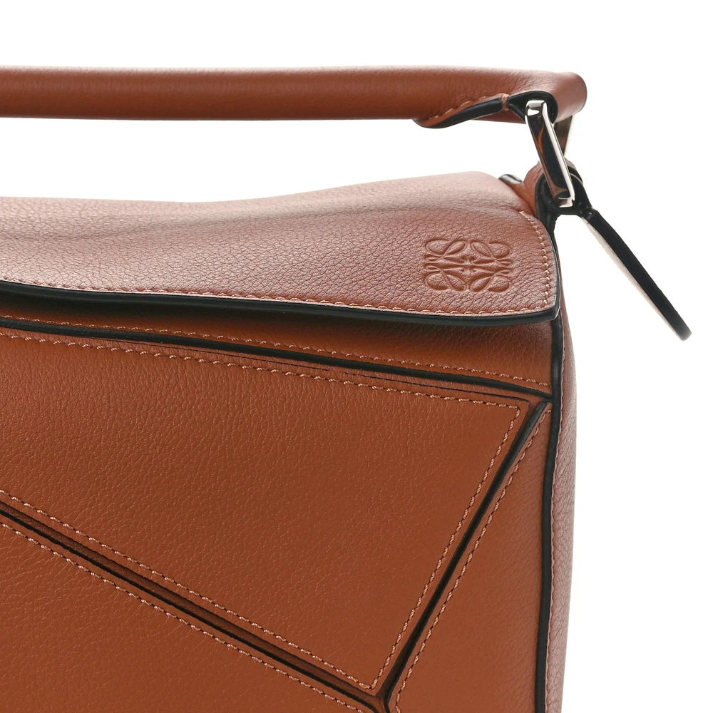 Lushentic Grade Replicas Puzzle Bag Small Tan Calfskin Leather - Image 8