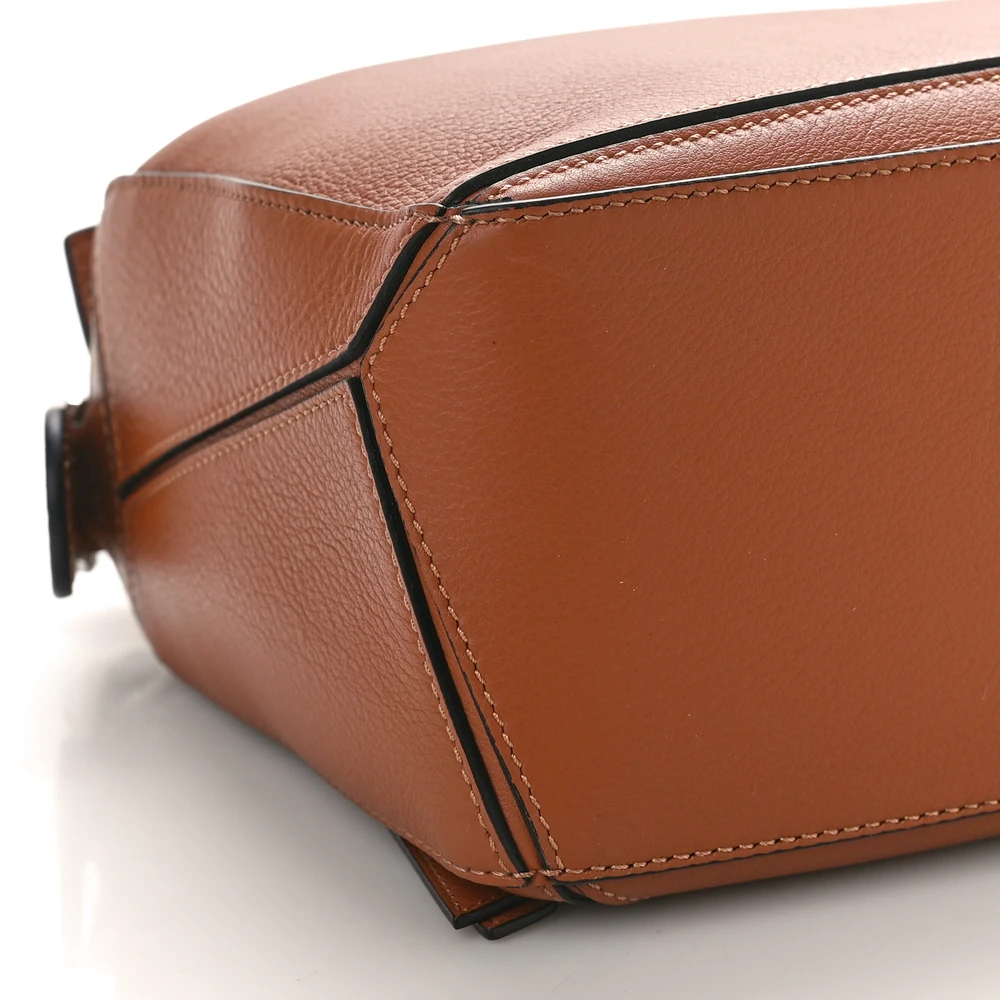 Lushentic Grade Replicas Puzzle Bag Small Tan Calfskin Leather - Image 4