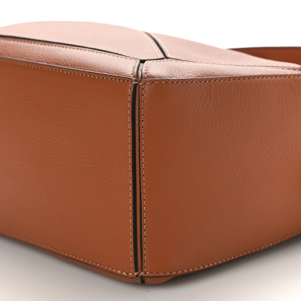 Lushentic Grade Replicas Puzzle Bag Small Tan Calfskin Leather - Image 5