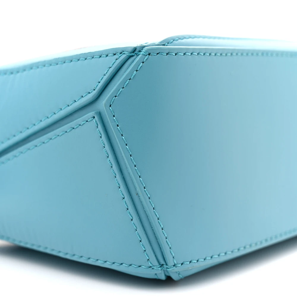 Lushentic Reviews X Howls Heen Puzzle Bag Mini Light Blue Satin Calfskin - Image 4