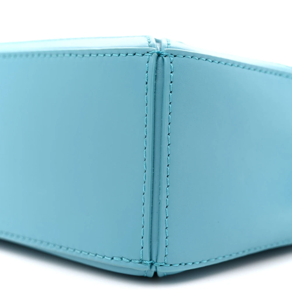 Lushentic Reviews X Howls Heen Puzzle Bag Mini Light Blue Satin Calfskin - Image 5