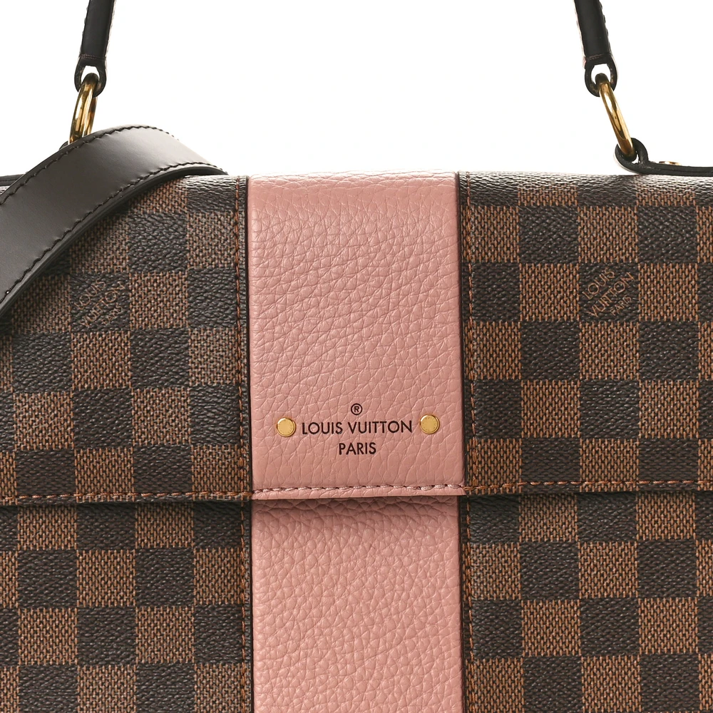 Lushentic Grade Bag Bond Street PM Magnolia Damier Ebene Canvas - Image 8