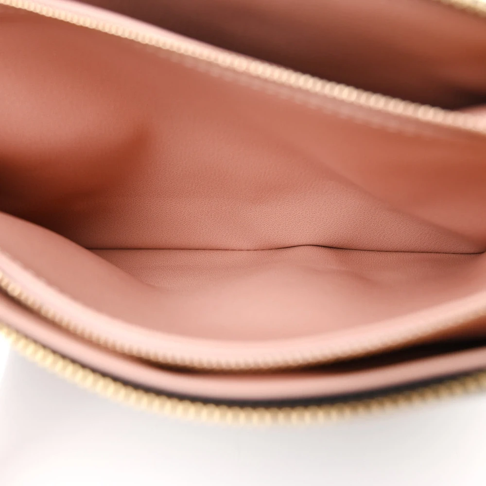 Lushentic Designer Coussin PM Black Embossed Monogram Leather - Image 8