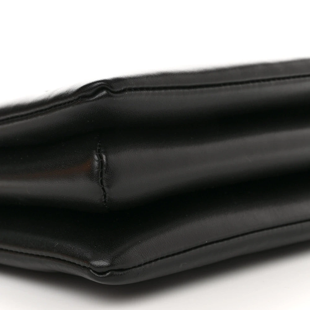 Lushentic Designer Coussin PM Black Embossed Monogram Leather - Image 4