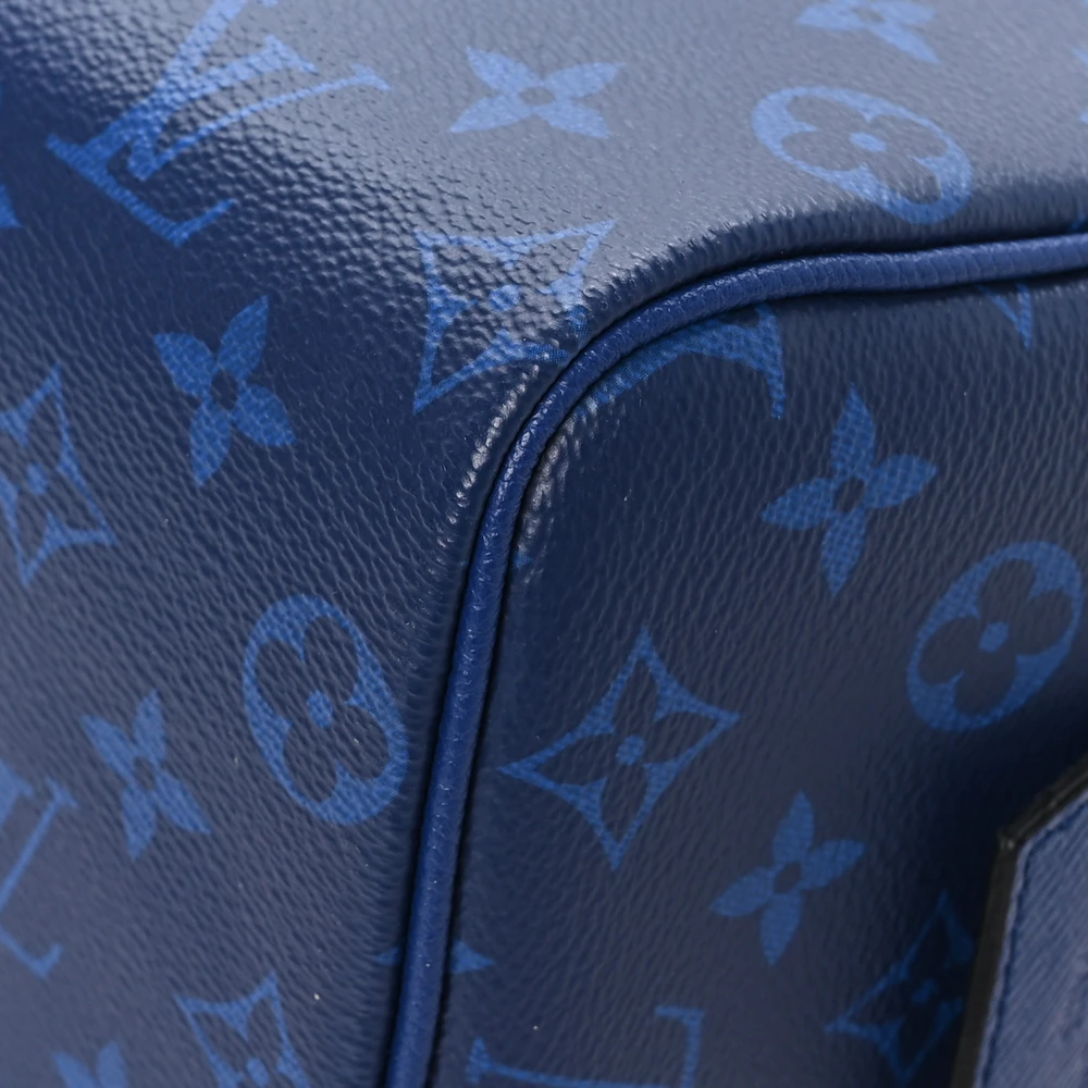 Lushentic Grade Replica Dopp Kit Toilet Pouch PM Cobalt Taigarama Leather - Image 4