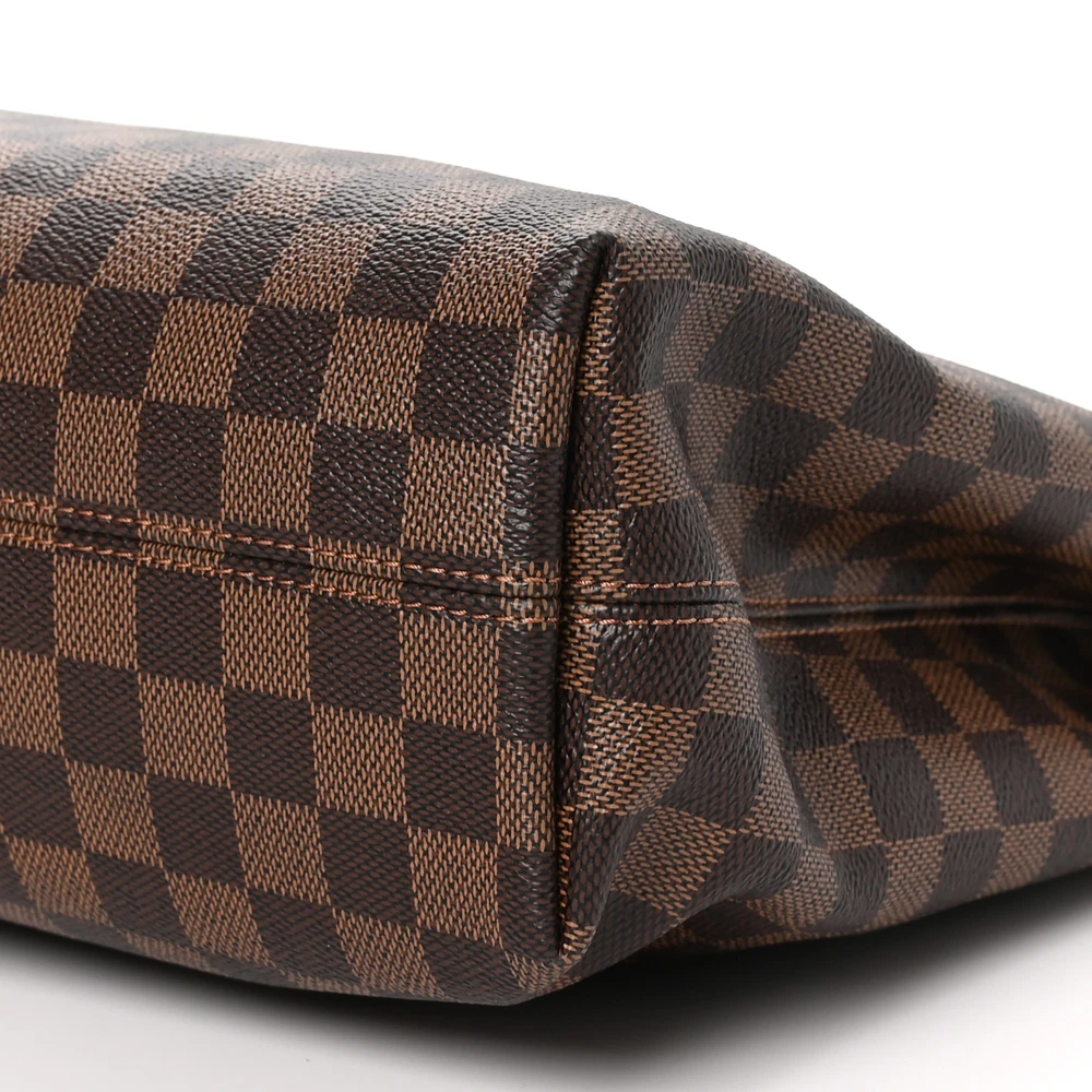 Lushentic Designer Graceful PM Damier Ebene Canvas Gold Hardware - Image 5