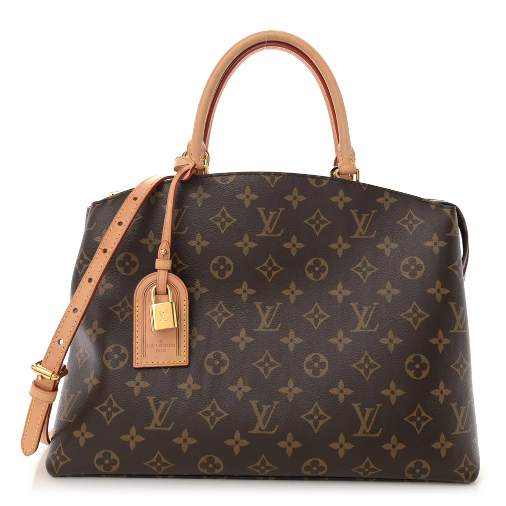 Lushentic Louis Vuitton Grand Palais MM Monogram Canvas Gold Hardware Front