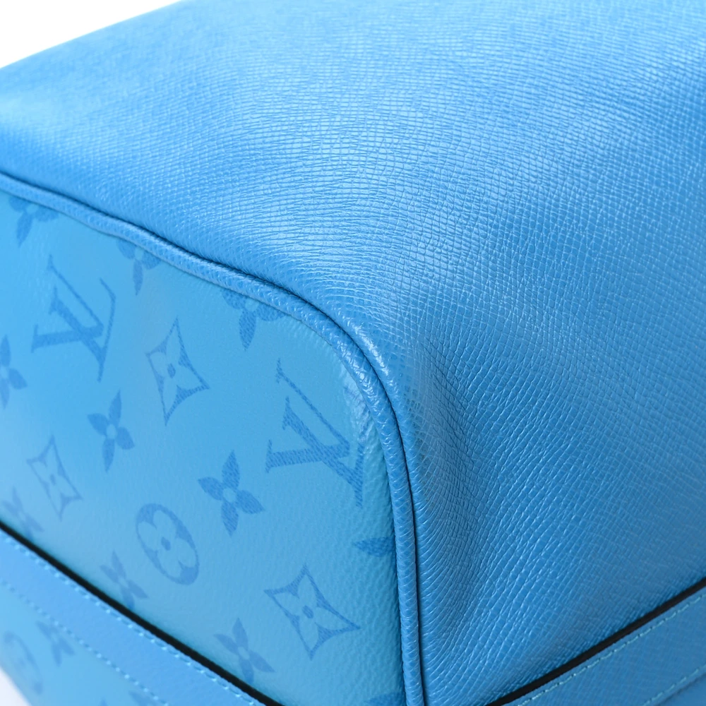 Lushentic Designer Bags Keepall Bandouliere 50 Blue Lagoon - Image 9