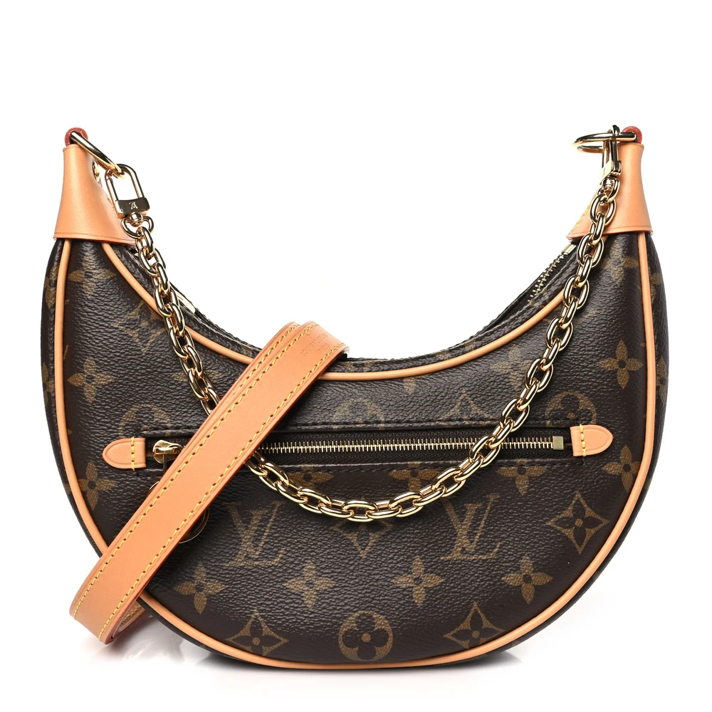 Lushentic Louis Vuitton Loop PM Monogram Canvas Gold Hardware Front