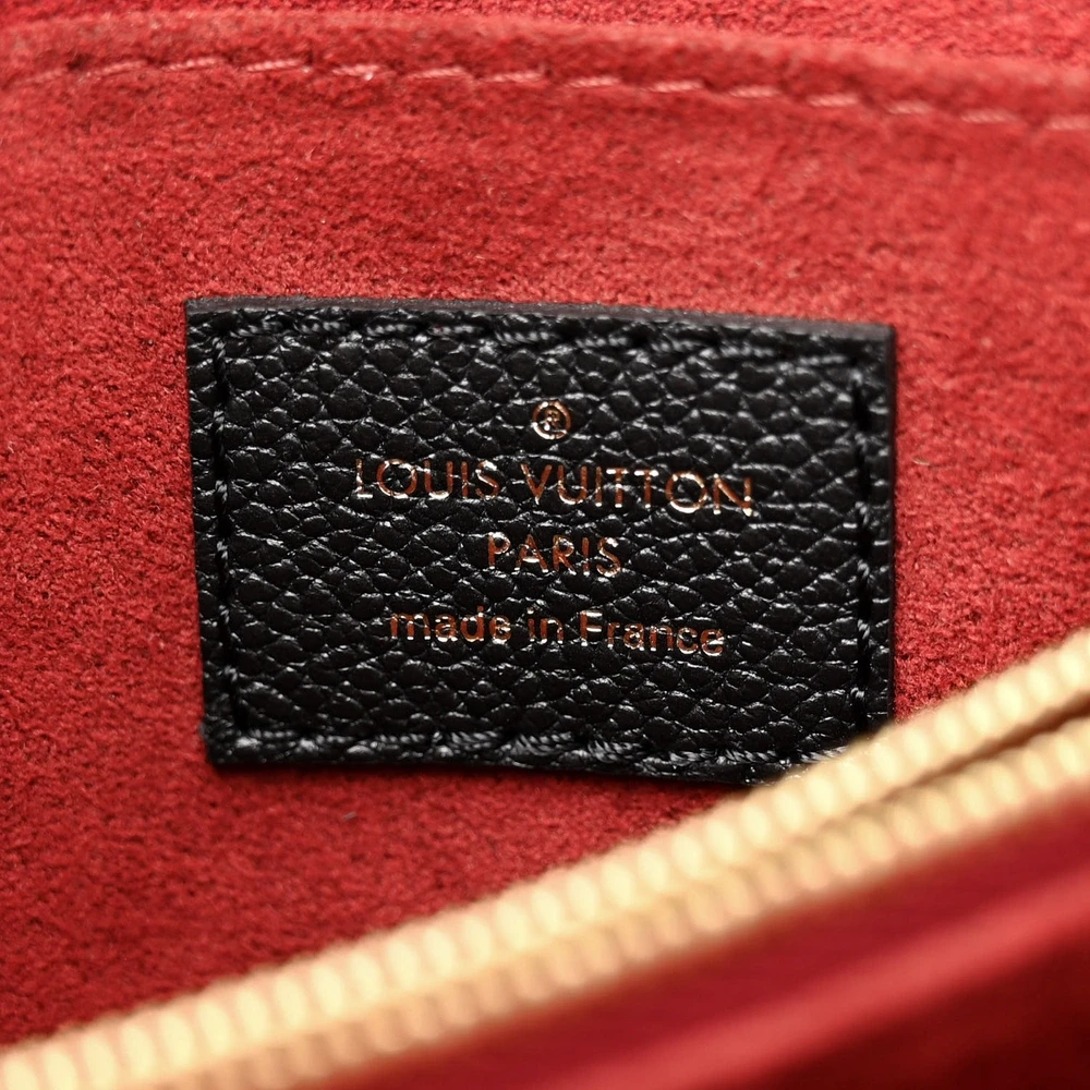 Lushentic Grade Handbags - Madeleine BB Black Beige Giant Monogram Leather - Image 2