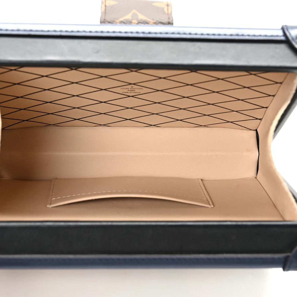 Lushentic Designer Bags - Petite Malle PM Marine Rouge Monogram Canvas - Image 7