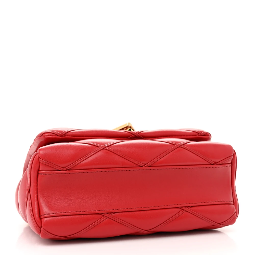 Lushentic Quality Replica Handbags in Rouge Lambskin Leather - Image 6