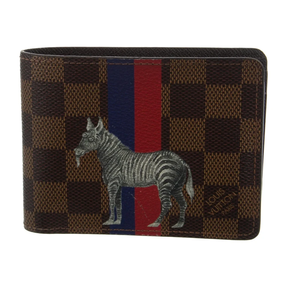 Lushentic Grade Bag & Medium Wallet in Damier Ebene Coated Canvas