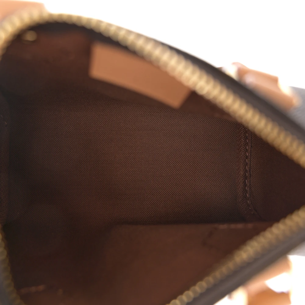 Lushentic Bag Nano Speedy Bandouliere Monogram Canvas Brass Hardware - Image 7