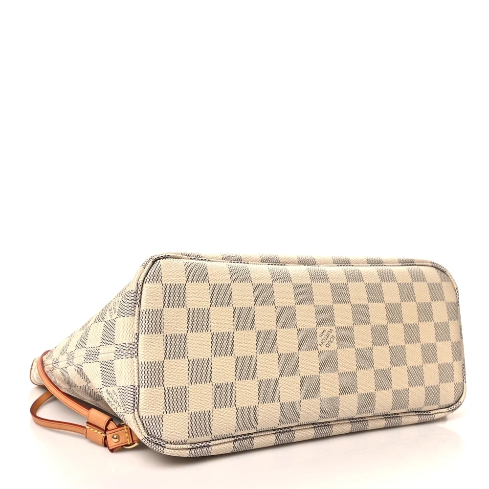 Lushentic Replica Neo Neverfull PM Damier Azur Canvas Beige Interior - Image 6