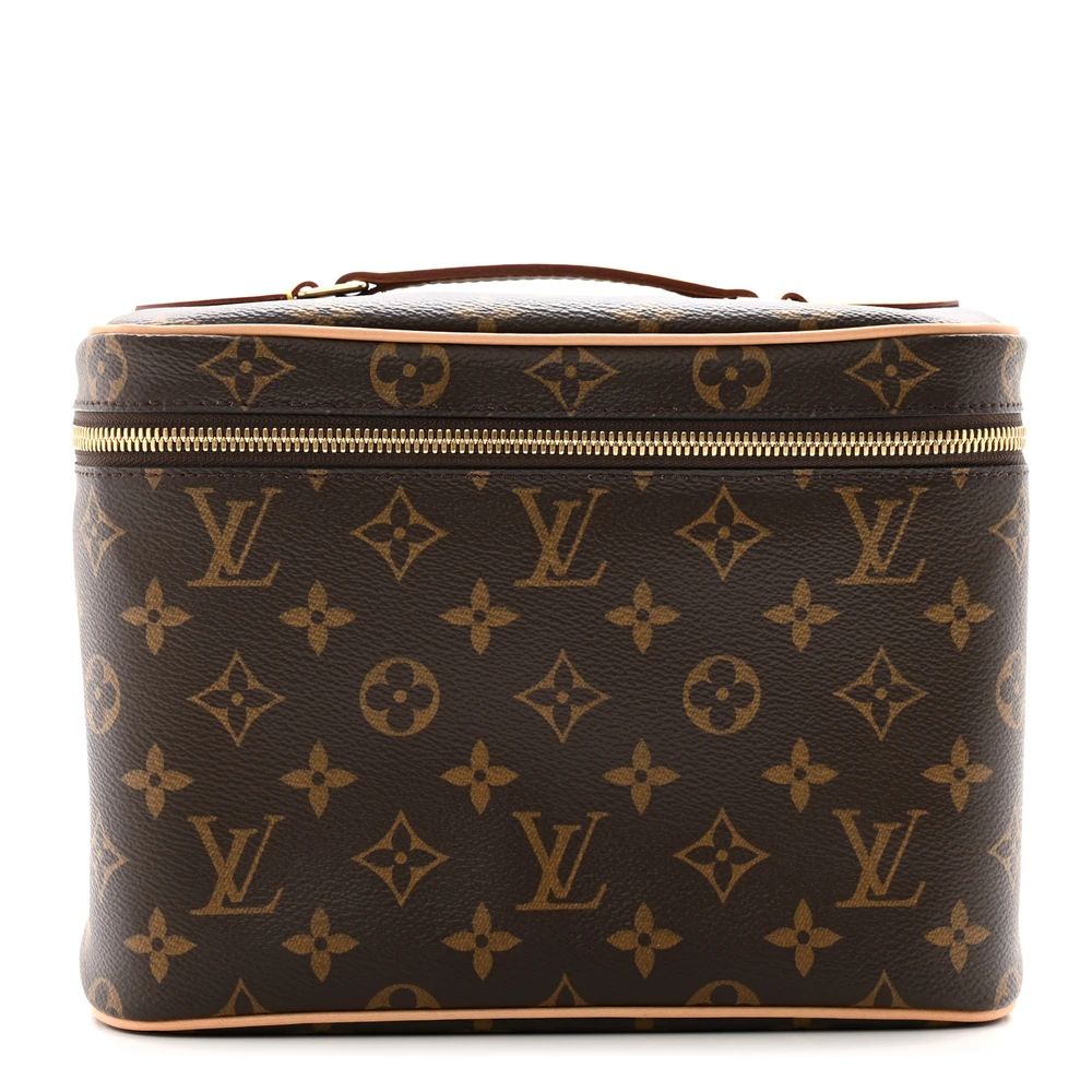 Lushentic Louis Vuitton Nice BB Monogram Canvas Gold Hardware Front