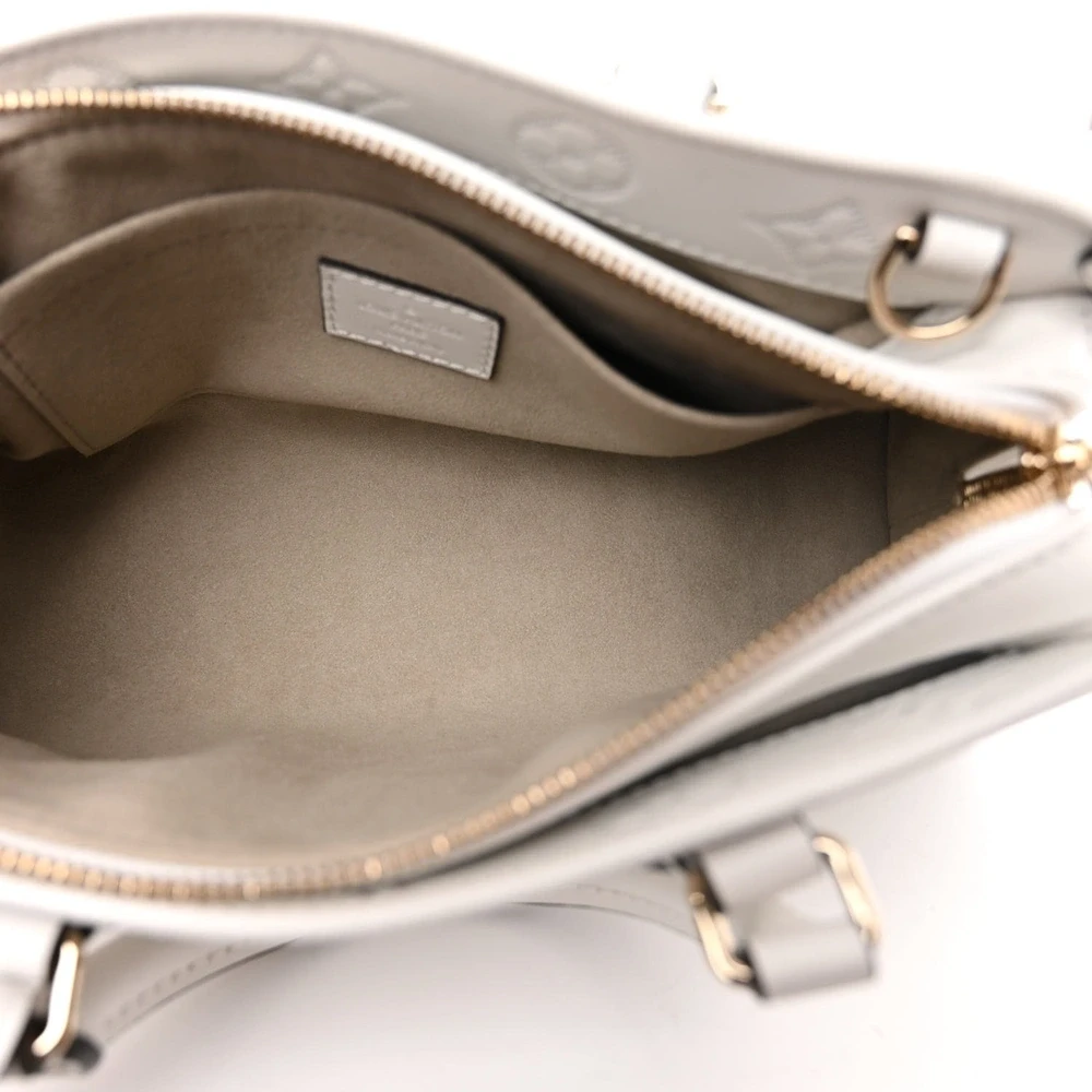 Lushentic Replicas OnTheGo East West PM White Embossed Monogram - Image 7