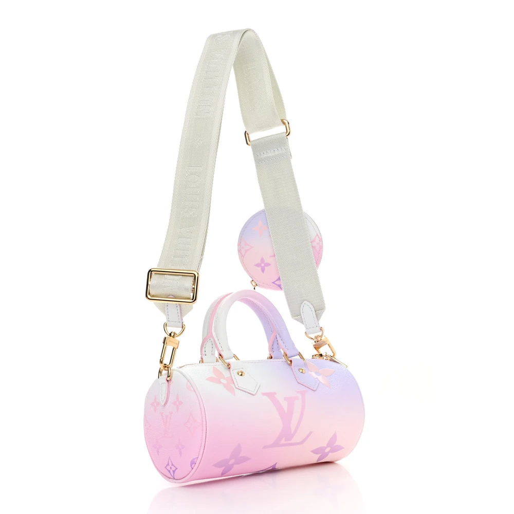 Lushentic Grade Handbags: Papillon BB in Sunrise Pastel Monogram - Image 3