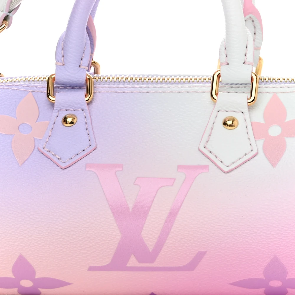 Lushentic Grade Handbags: Papillon BB in Sunrise Pastel Monogram - Image 8
