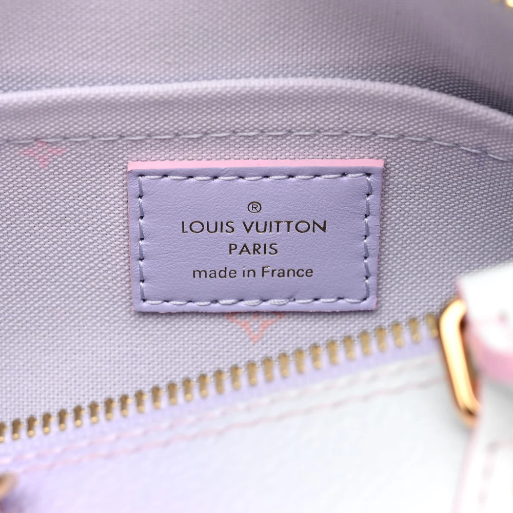 Lushentic Grade Handbags: Papillon BB in Sunrise Pastel Monogram - Image 2