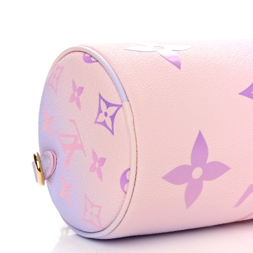 Lushentic Grade Handbags: Papillon BB in Sunrise Pastel Monogram - Image 4