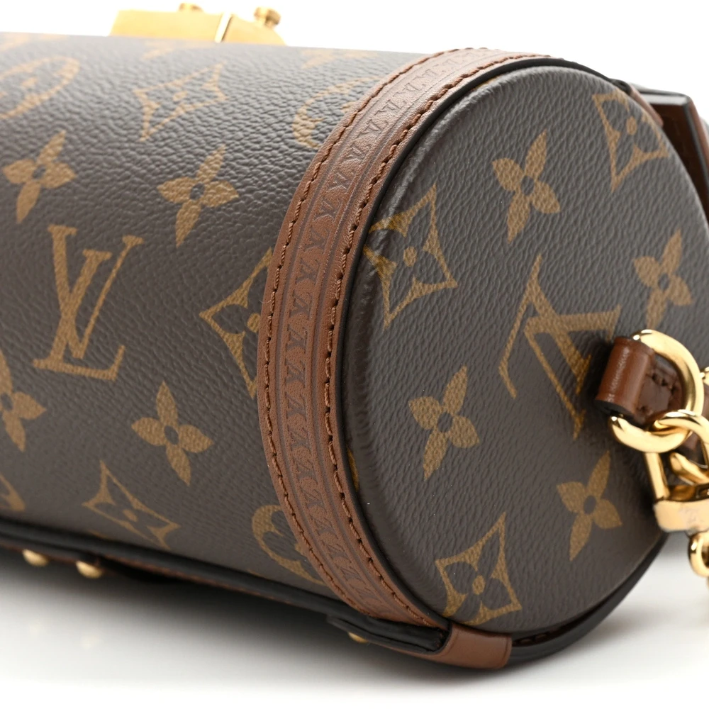 Lushentic Louis Vuitton Papillon Trunk BB Monogram Canvas Gold Hardware - Image 5