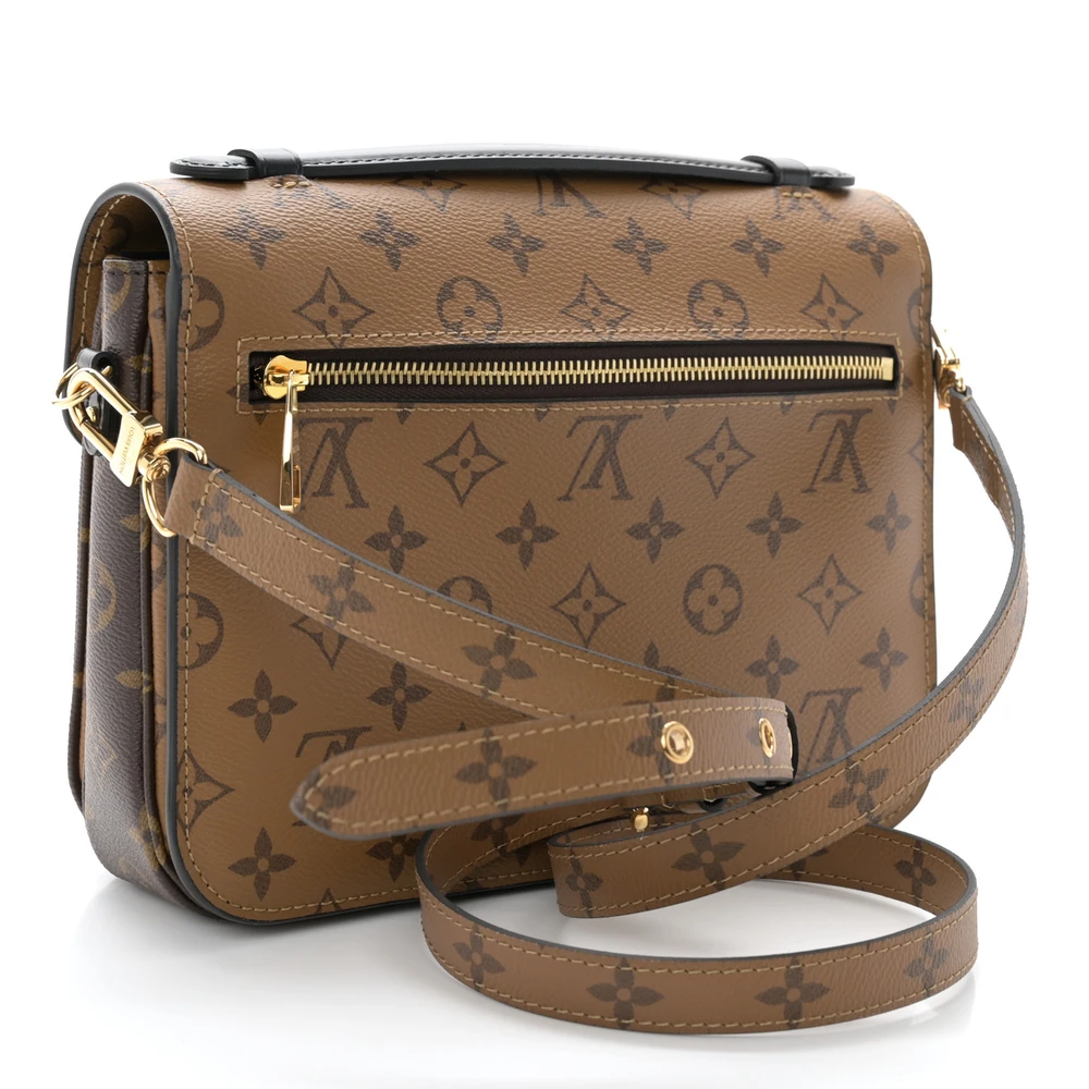 Lushentic Grade Bag Pochette Metis PM Reverse Monogram Canvas 4 - Image 3