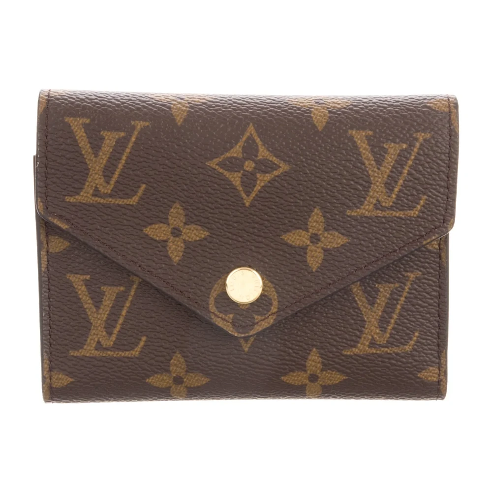 Lushentic Handbags Small Victorine Wallet - Brown LV Monogram
